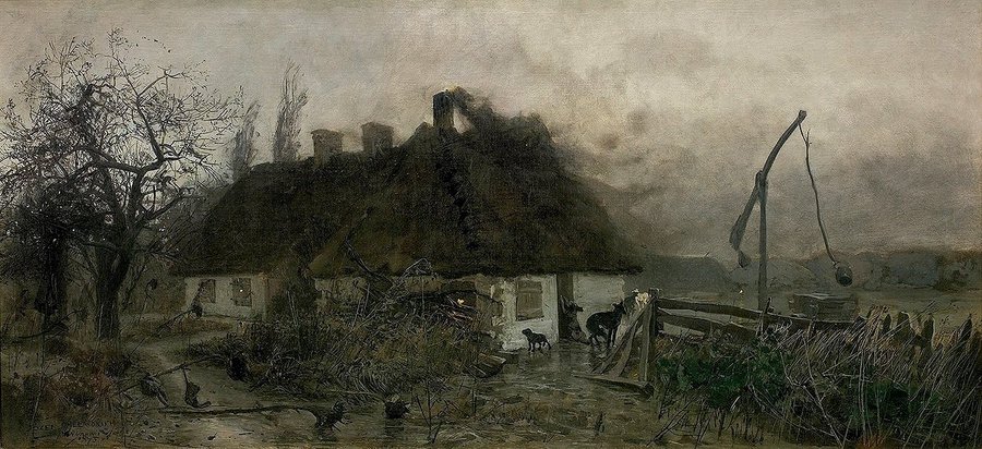 Jesień, 1875 olej na płótnie własność prywatna